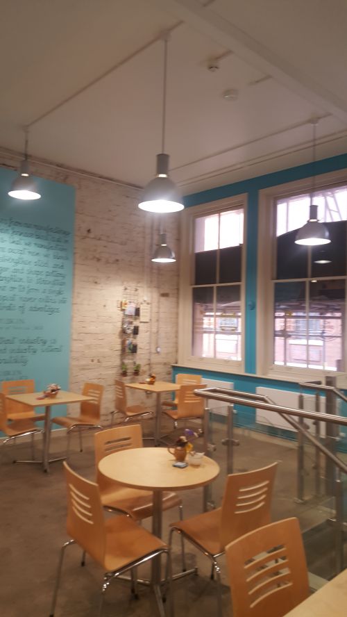 Click Here To Enlarge This Photo Of Argent college Birmingham the hive cafe 