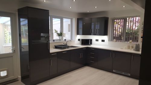 Click Here To Enlarge This Photo Of new kitchen installation