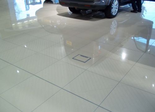 Click Here To Enlarge This Photo Of Landrover Showroom, Stockton.
