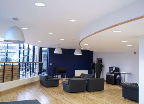 Click Here To Enlarge This Photo Of Landrover Showroom, Stockton.