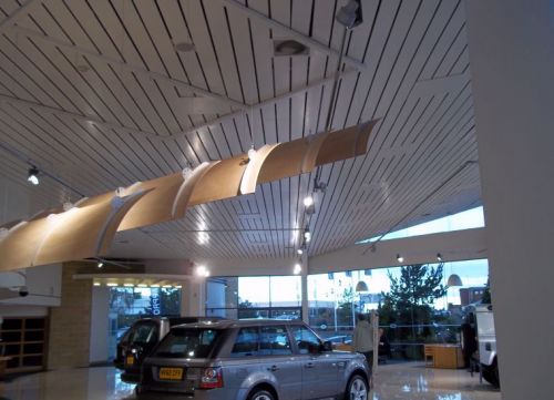 Click Here To Enlarge This Photo Of Landrover Showroom, Stockton.