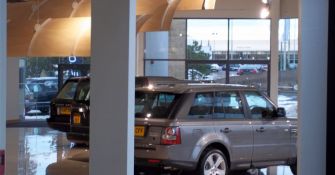 Landrover Showroom, Stockton.